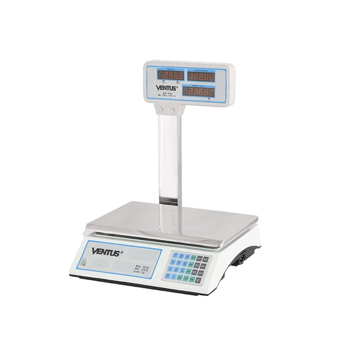 Balanza Digital De 40 Kg Visor Aereo B-40Va Ventus